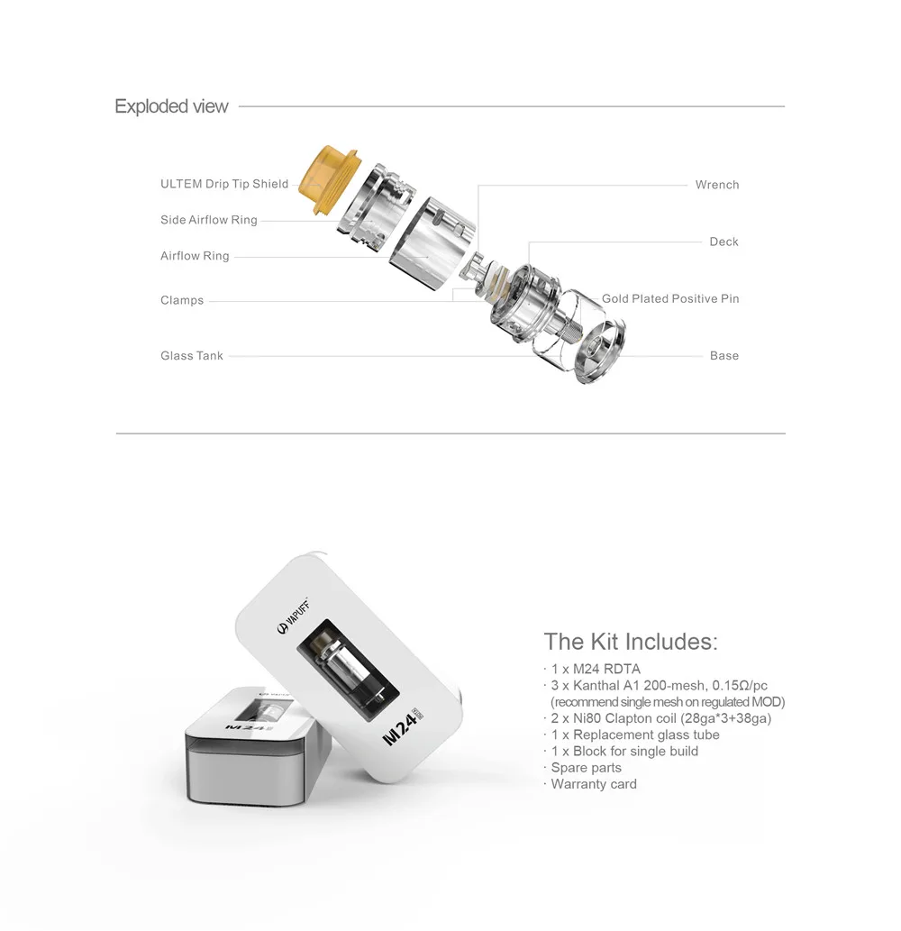 Vapuff M24 RDTA04