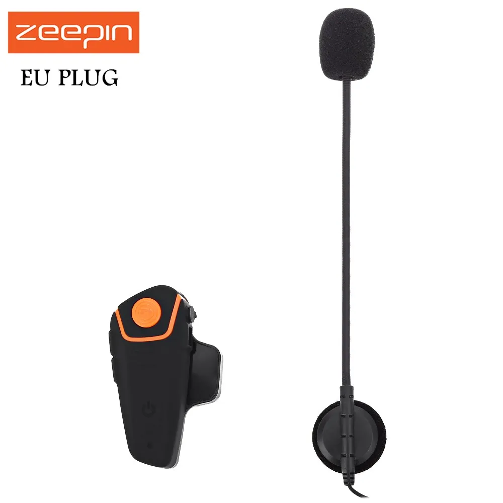 

Wireless Intercomunicador Moto Helmet With Bluetooth V3.0 Support GPS Connected Pairing FM Radio EU PLUG