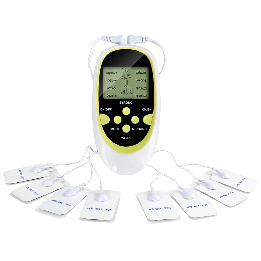 ELERA Electrical Dual-Output Muscle Stimulator Body Relax Massager massage pulse tens Acupuncture Therapy Machine ELERA Electrical Dual-Output Muscle Stimulator Body Relax Massager massage pulse tens Acupuncture Therapy Machine