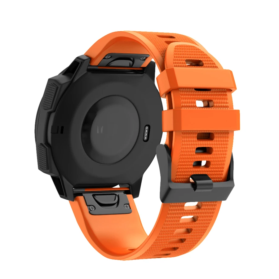 20 22 26 мм быстросъемный ремешок QuickFit для Garmin Fenix 6X6 6S 5 5X 5S Plus 3 часа силиконовый ремешок для Forerunner 945 935 ремешок для часов