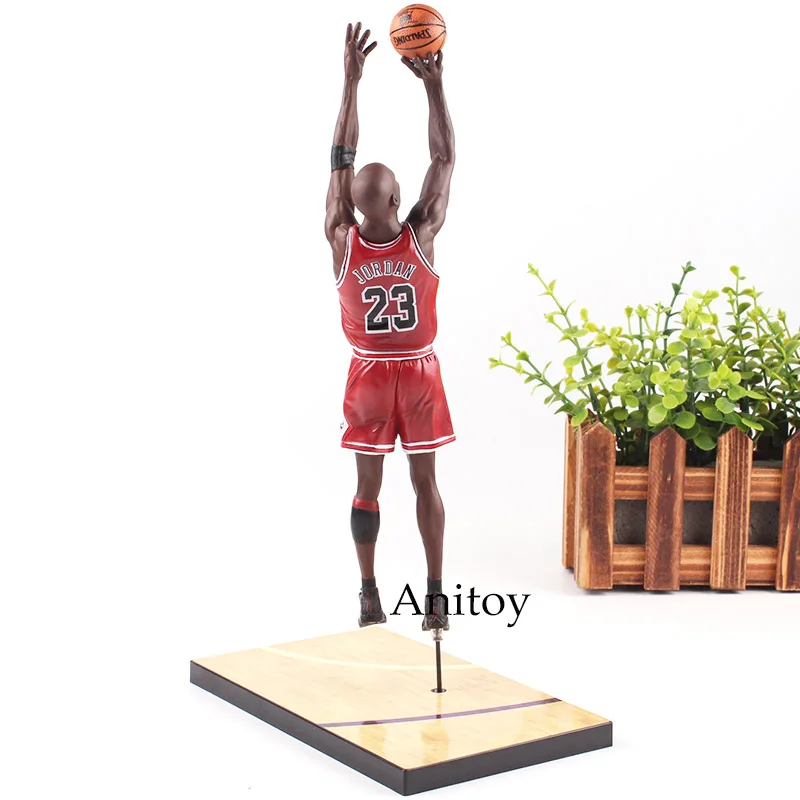 

Basketball Star Doll NBA Michael Jordan Chicago BULLS 23 Actions Figure PVC UpperDeck Collection Model Toys Dolls Gift 25.5cm