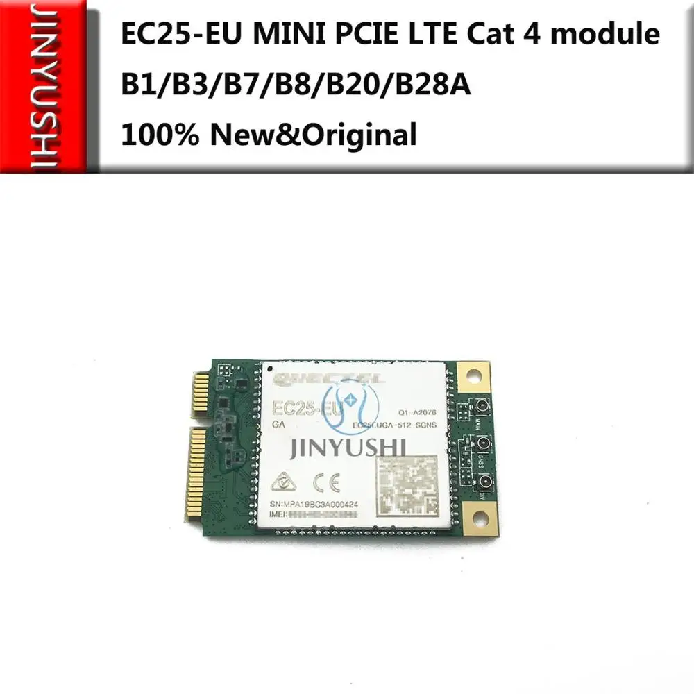 

10pcs Quectel EC25-EU B1/B3/B7/B8/B20/B28A EC25 series 4G LTE Cat 4 module