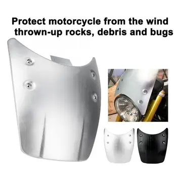 

Motorcycle Windshield Aluminum Alloy Windshield Windscreen Universal For BMW R nine T 2014 2015 2016 2017 parabrisas moto