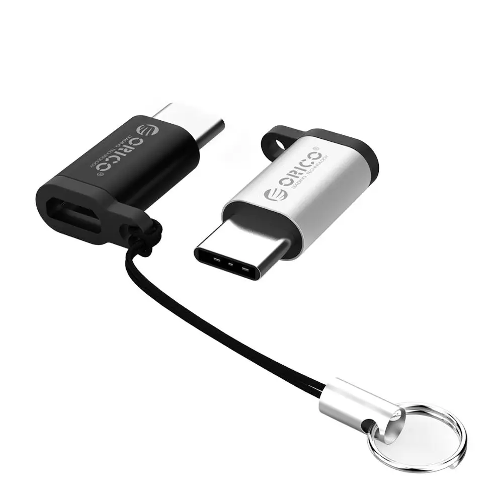 Адаптер ORICO OTG Micro usb-type C адаптер usb type C адаптер OTG адаптер для зарядки iphone передача данных 2 в 1 конвертер