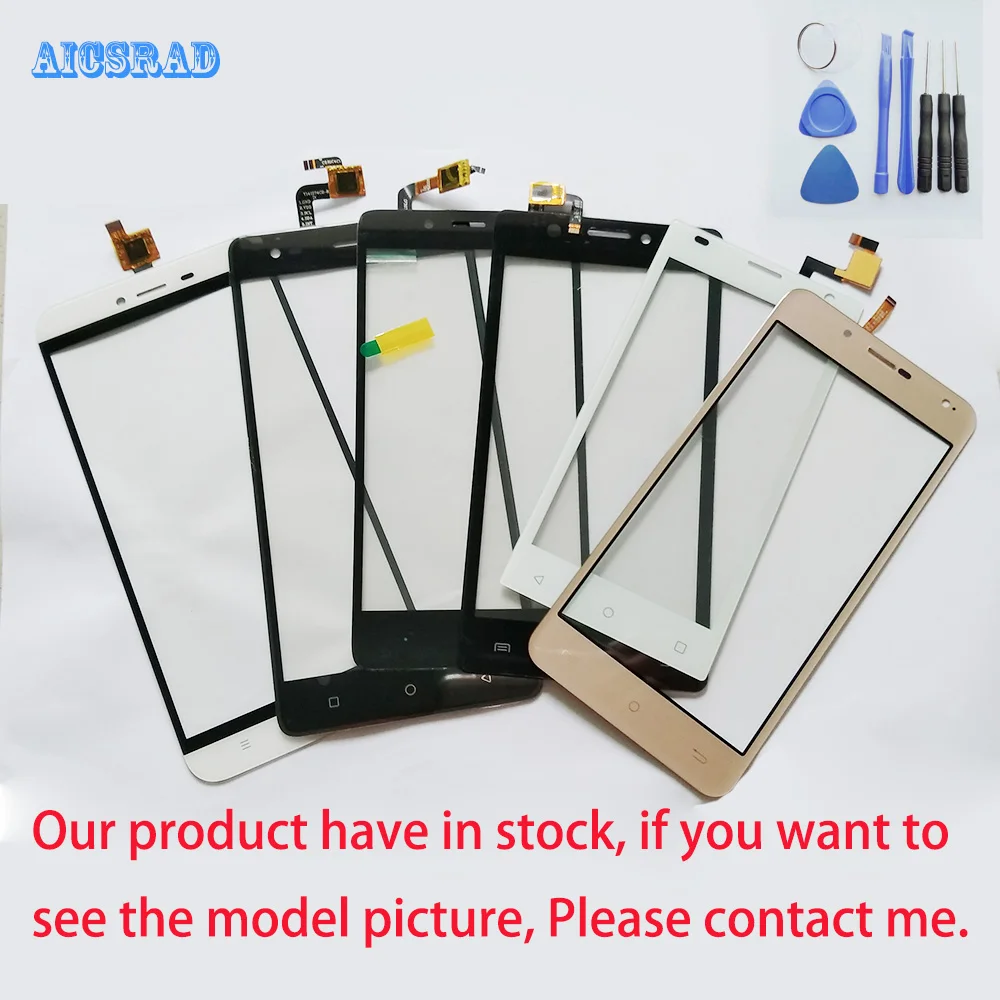 AICSRAD 5 &quotмобильного телефона сенсорный экран спереди Стекло для Bravis A506