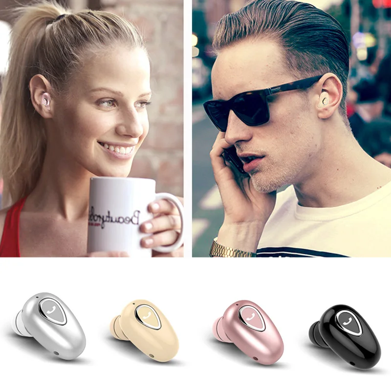 

1pc Mini Wireless Earphone Stereo Invisible Sports Bluetooth 4.1 for Running EM88