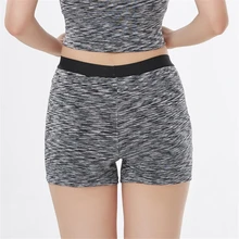 DICHSKI Для женщин спортивные шорты для йоги Для женщин Классные шорты спортивные короткие Фитнес и пэчворком и с эластичной резинкой на бега на открытом воздухе Йога шорты, спортивный костюм