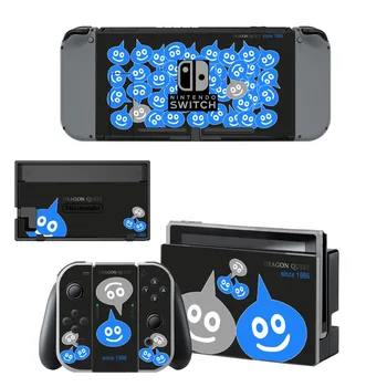 

Dragon Quest Decal Vinyl Skin Sticker for Nintendo Switch NS Console + Controller + Stand Holder Protective Skin Sticker