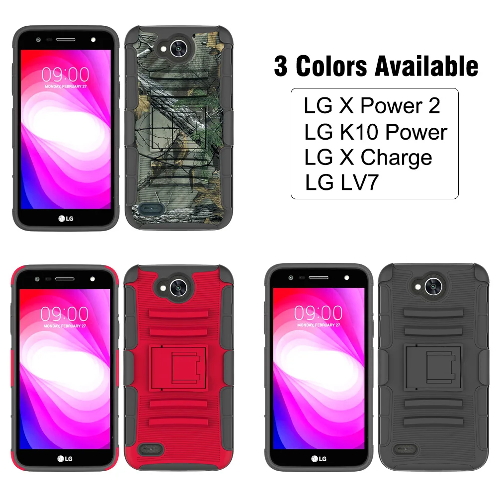 Для LG X Мощность 2/K10 Мощность/X зарядки/lv7 случае тяжелых поворотный замок ремень