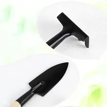 Высокое 3 шт. мини садовый набор инструментов с деревянной ручкой садовая лопата грабли инструменты наборы UEJ