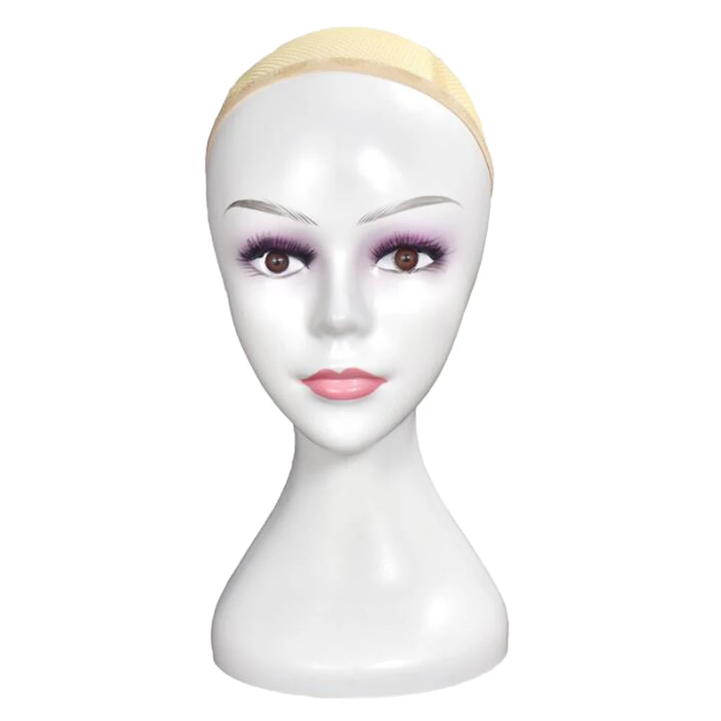 

Perfeclan Mannequin Head Wig Display Styling Head for Wig Making Display Wig