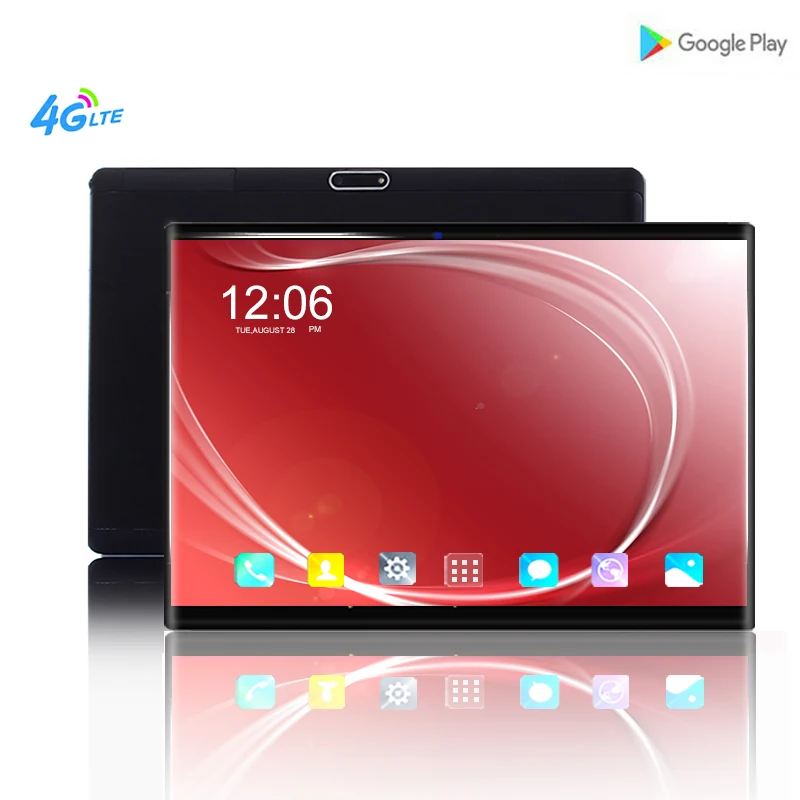 Подлинный 10 дюймовый планшетный ПК ядер Android 8 0 ОЗУ 6 Гб ПЗУ 64 1920*1200 две sim карты 8MP