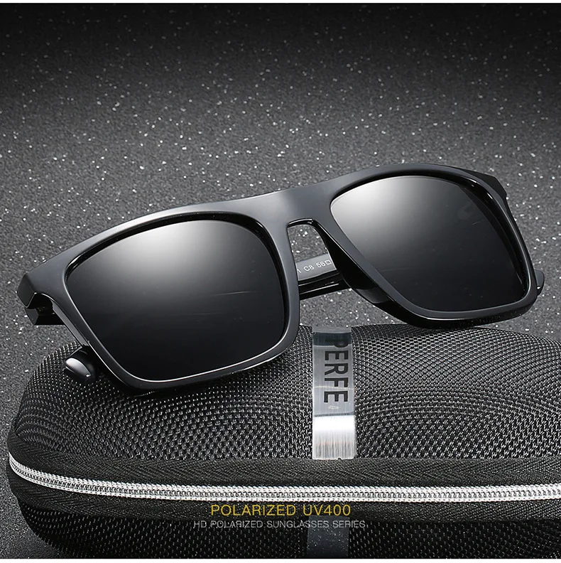 Фирменный дизайн, углеродное волокно, Ретро стиль, ультра-светильник, солнцезащитные очки для мужчин, поляризационные, качественные, Овальные, для мужчин, для вождения, солнцезащитные очки