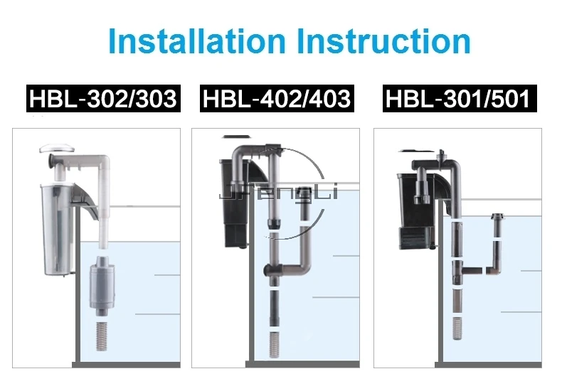 SUNSUN фильтр подвесной внешний 3 в 1 HBL фильтр водный водопад с насосом оборудование кислородный насос водные черепахи аквариумные рыбки