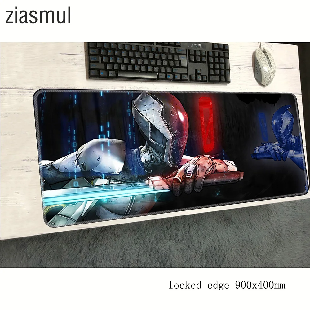 Коврик для мыши Borderlands 900x400x2 мм коврики популярный коврик для мыши игровые аксессуары большой игровые коврики и чехлы игры pc gamer