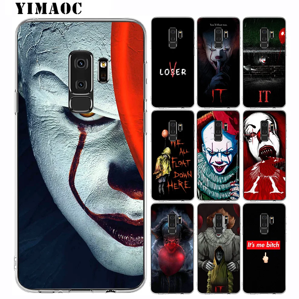 Yimaoc клоун ужас он мягкий силиконовый чехол для samsung Galaxy A5 A6 плюс A7 A8 A9 2018 J3 J5 J6 J7 2016