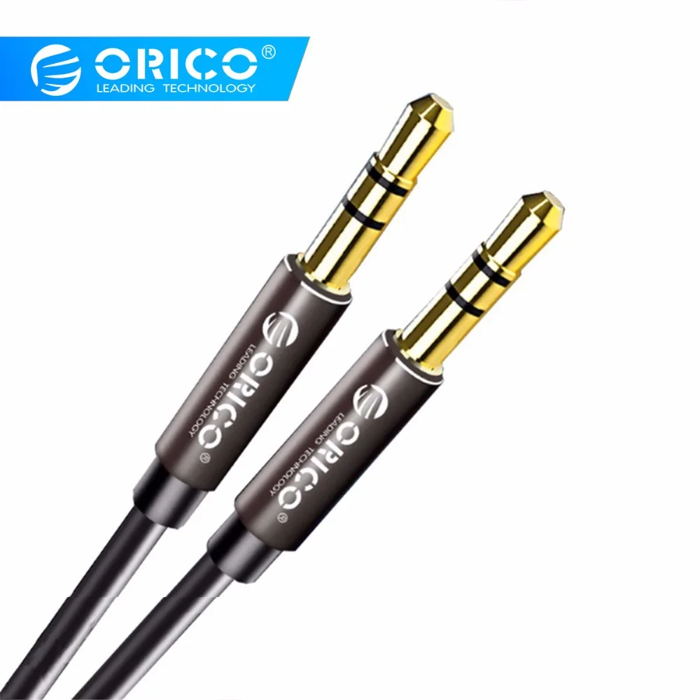 

ORICO 3.5 MM Aux Cable Jack 3.5 Male to Male Audio Cable For iPhone 6 Samsung galaxy s8 Car Headphone Speaker Aux Cord Cable