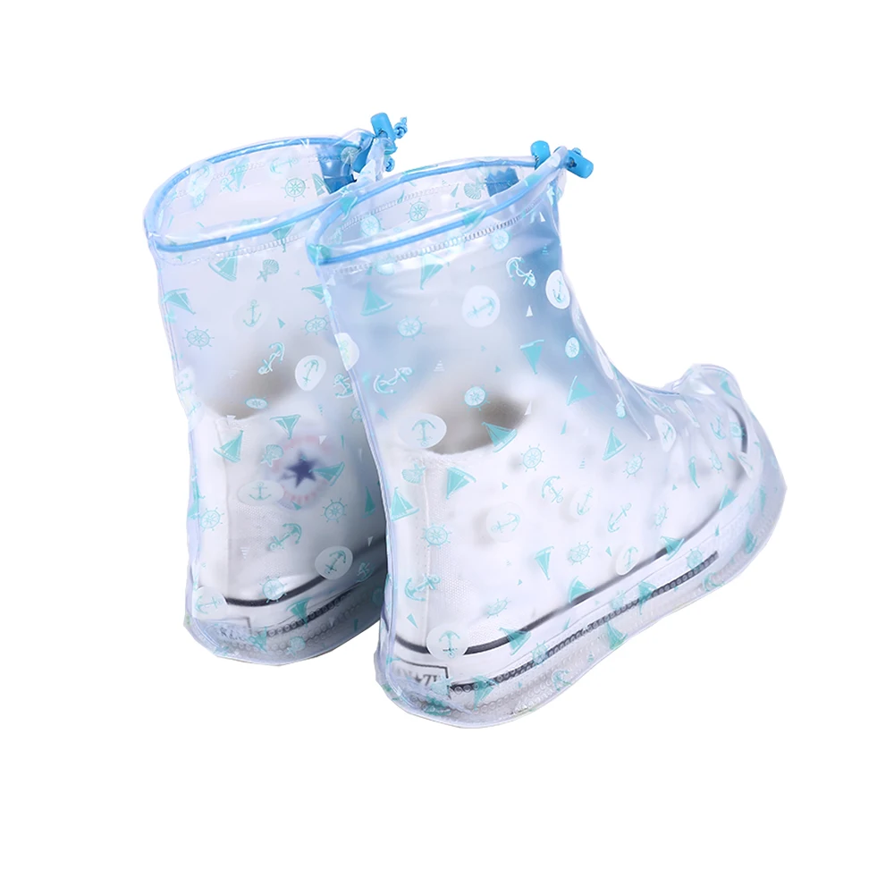 13.Drop Shipping Anti-Slip Waterproof Thickened Men Women Reusable Shoes Covers Rain Protective Cover For Shoes Worldwide Sale Hot