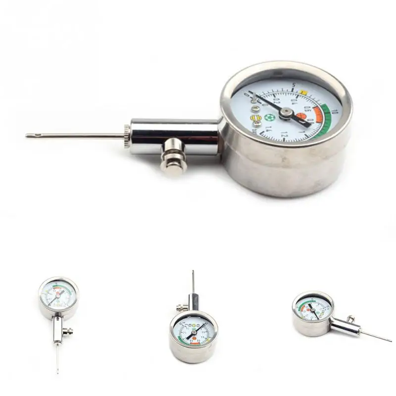 

Professional Metal Ball Pressure Gauge Air Watch Football Volleyball Basketball Barometers and All Other Inflatable Press Tester