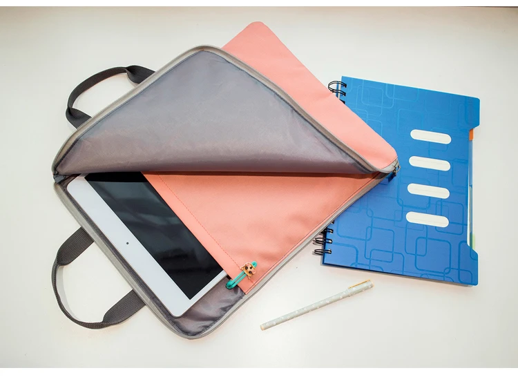 Новый A4 нейлон офисные портфели для Для мужчин Для женщин Водонепроницаемый легкая сумка Для мужчин для хранения файлов сумка сумки