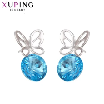

11.11 Deals Xuping New Arrived Jewelry Studs Earrings for Women Animal Series Crystals from Swarovski Simple Gift S142.5--E-119