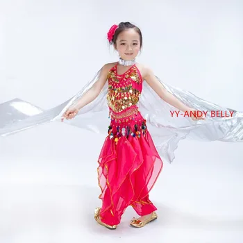

2017 Girl handmade belly dance costume baby angel wings for children Isis gold (without sticks) 31 color HOT wholesale...