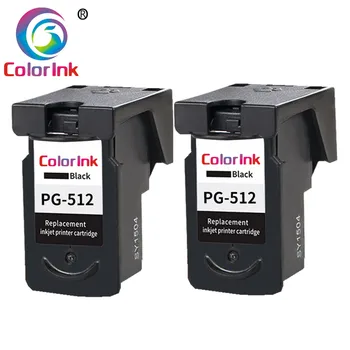 

ColoInk 2Pack 512XL 513XL for Canon PG-512XL CL-513XL ink cartridge for Canon MP240 MP250 MP270 MP230 MP480 MX350 IP2700
