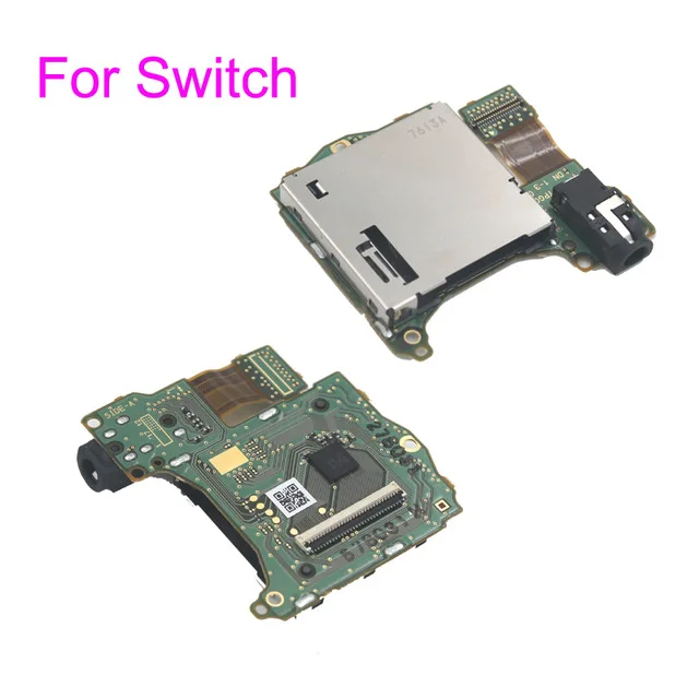 

Original Game Card socket slot with headset motherboard PCB Replacement repair parts For Nintend Switch NS Switch Game Console