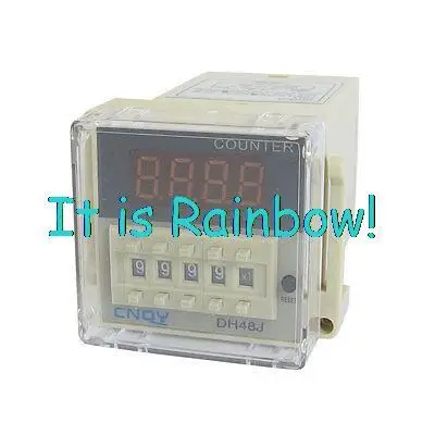

Free Shipping DH48JA 1-999900 LED Display Digital Counter Relay AC 220V 50/60Hz