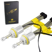 TINSIN освещение P70 H4 H7 H11 9005 9006 9012 13200lm 110 Вт супер яркий XHP70 чипы комплект автомобильных светодиодных фар с 4300k 5000k 6000K