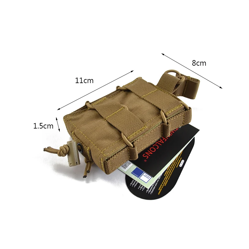 Delustered T-Y-R Tactical Adjustable 5.56 Single Mag Pouch for M4 M16 AR Rifle CORDURA TW-M037