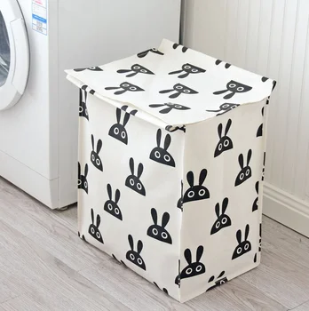 

Foldable Laundry Basket Storage Basket Storage Barrels for Kids Sundries Toys Holder Container Basket Organizer Bag