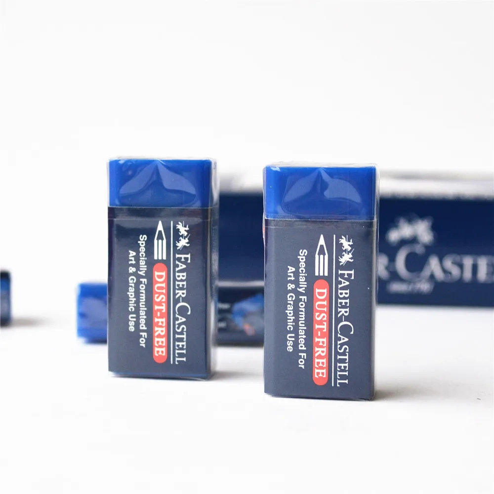 Faber Castell Pencil Eraser/Rubber, DUST FREE Excellent clean erasing