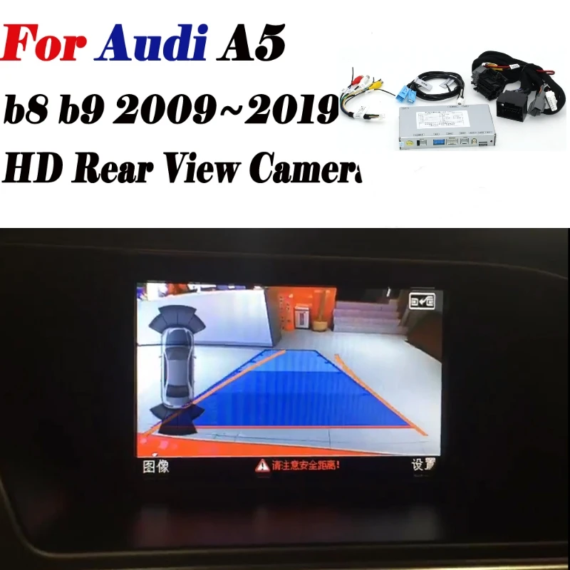 

Rear Vision Camera For Audi A5 b8 b9 2009 2012 2013 2014 2015 2016 2017 2018 2019 Original screen upgrade Reverse Camera Decoder