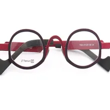 Ретро унисекс Мода полный обод чистый титан асферические линзы оправа для очков бренд Анти-усталость очки для чтения