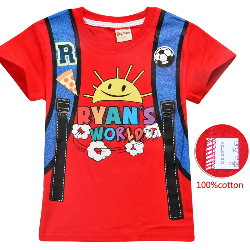Детские футболки для мальчиков с принтом «Ryan toys review»; Футболка с принтом из мультфильма; футболка в полоску; хлопковая одежда для детей; одежда с человеком-пауком; ninjago