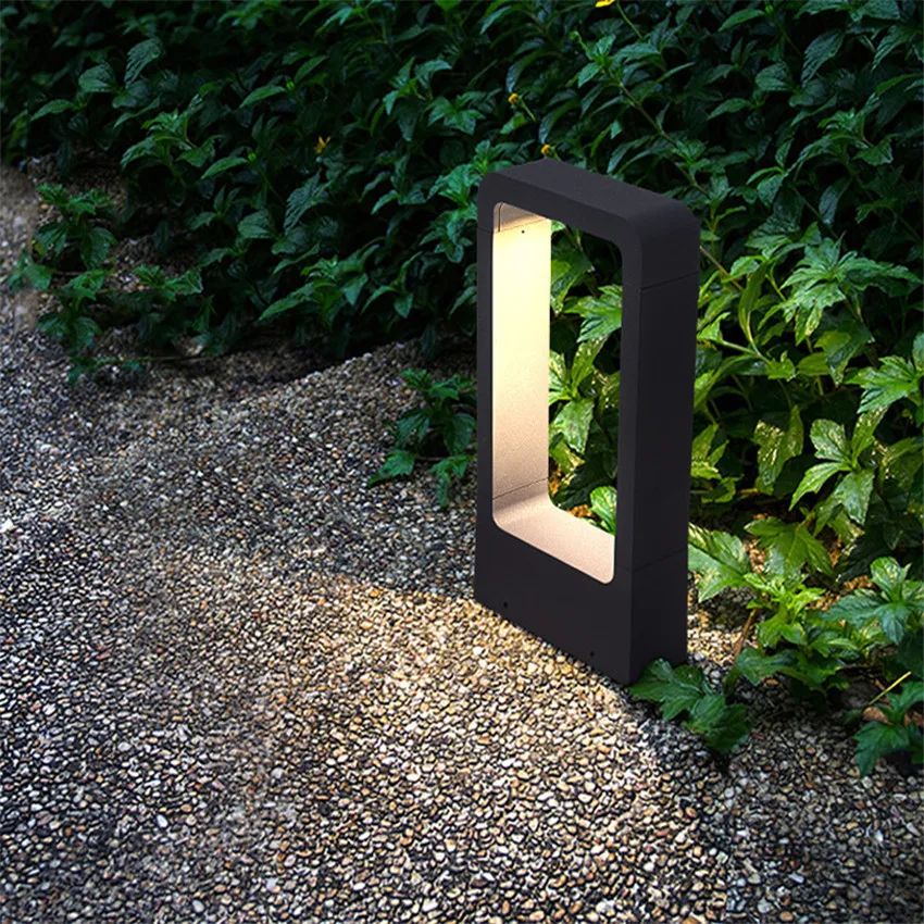 Lawn Lamp Garden Lighting IP65 Outdoor Waterproof LED Lawn Lamp 10W Floor Lamp Garden Yard Aluminum
