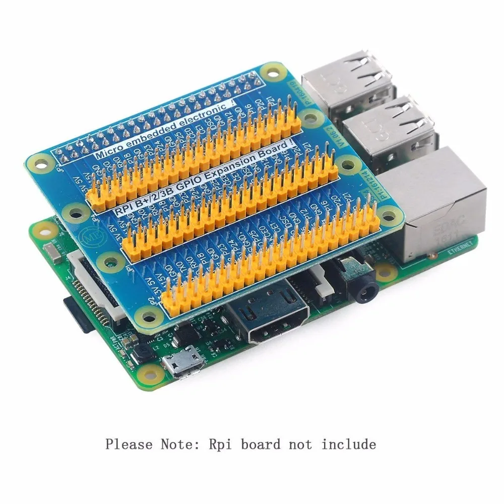 Raspberry Pi GPIO расширения Плата расширения один ряд быть три ряда GPIO для Raspberry Pi 3 Pi 2 Pi модель B +