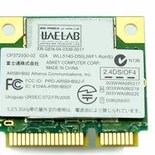SSEA Новинка для Atheros AR9280 AR5BHB92 2,4 ГГц/5 ГГц 300Mbp Половина мини pci-e беспроводная карта 802.11a/b/g/n