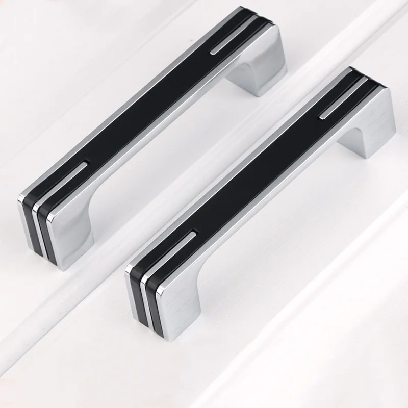 Ручка дверная для кухонного шкафа 224/320 мм 5 дюймов|cabinet door handles|kitchen cabinet handlesblack