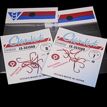 10 шт./лот sode красные рыболовные крючки 1#-8# не колючая высокая колючая углеродистая Острый Стальной наживка снасти сильный gamakatsu