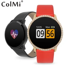 ColMi A1 Zircon Lovers Smart Bracelet Watch IP67 font b Waterproof b font Heart Rate Monitor