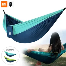 XIAOMI Mijia zaofeng гамак подвесная кровать 1-2Person парашют гамаки максимальная нагрузка 300 кг для кемпинга качели Парашютная ткань