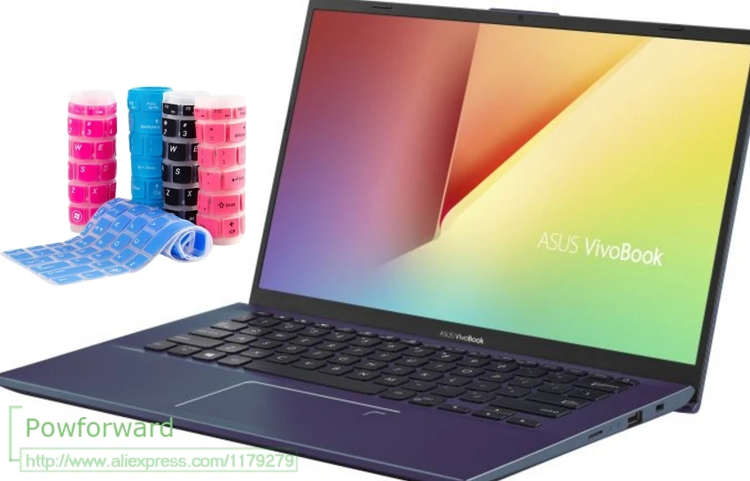 Силиконовый чехол для клавиатуры ноутбука ASUS Vivobook 14 X412 X412U X412UA x412fl X412f x412fj x412DA x412ub