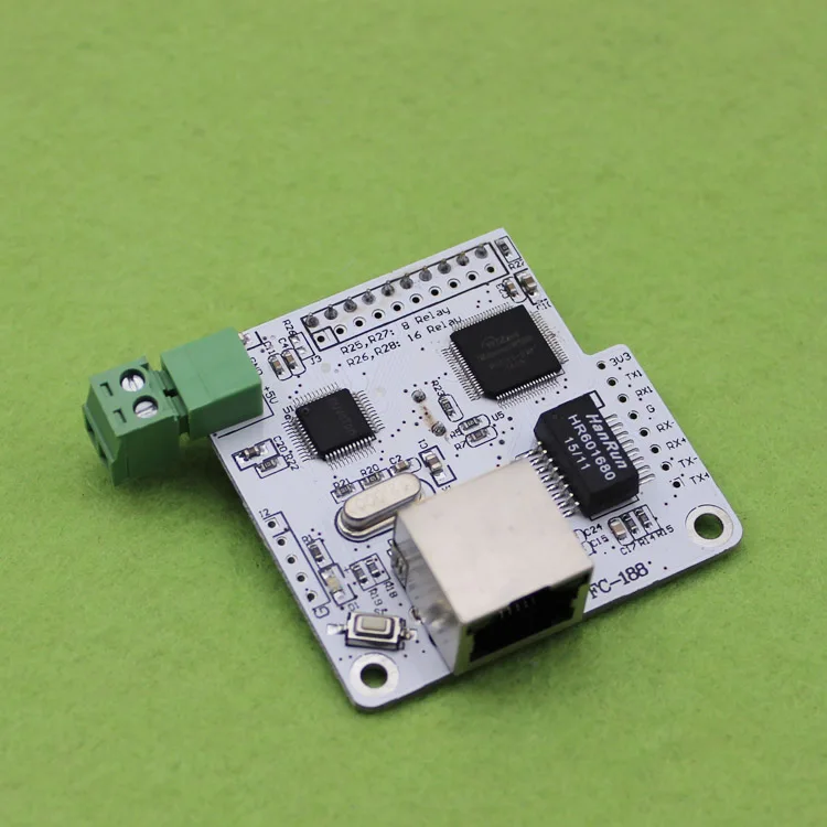 

[LAN] 16 way W5100 network control switch 5V network relay module Internet of things (F7A2) --5pcs/lot