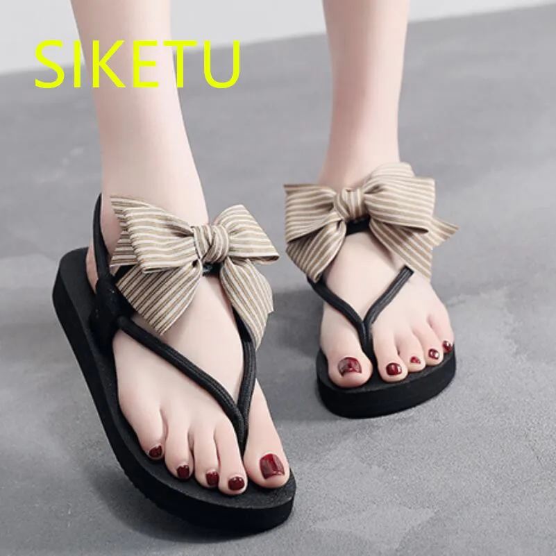 

2019 Free shipping Summer fashion sandals lovely women shoes casual shoes Wild Flats teen p082