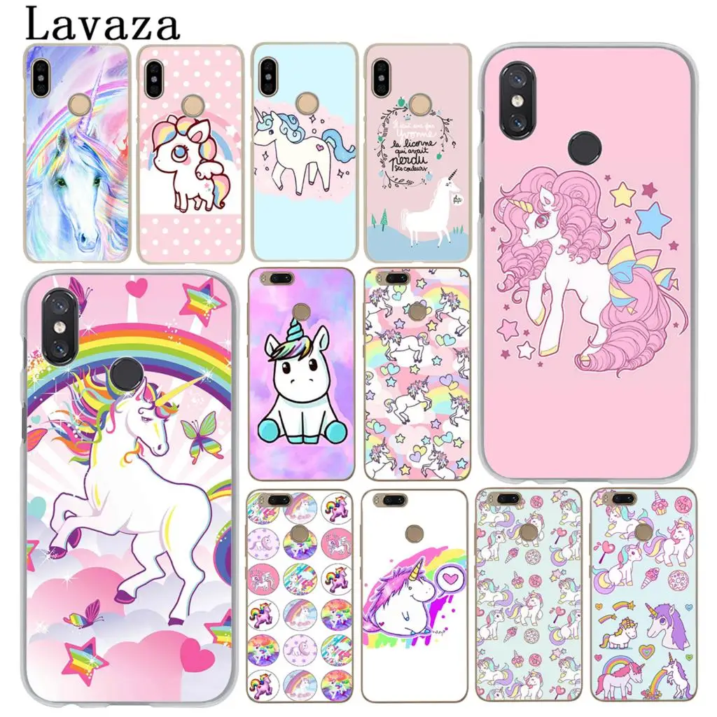 

Lavaza Rainbow Lovely Unicorn Phone Cover Case for Xiaomi MI 9 9T A3 Pro CC9 CC9E 8 SE A2 Lite A1 pocophone f1 6 6X 5S 5X MAX 3