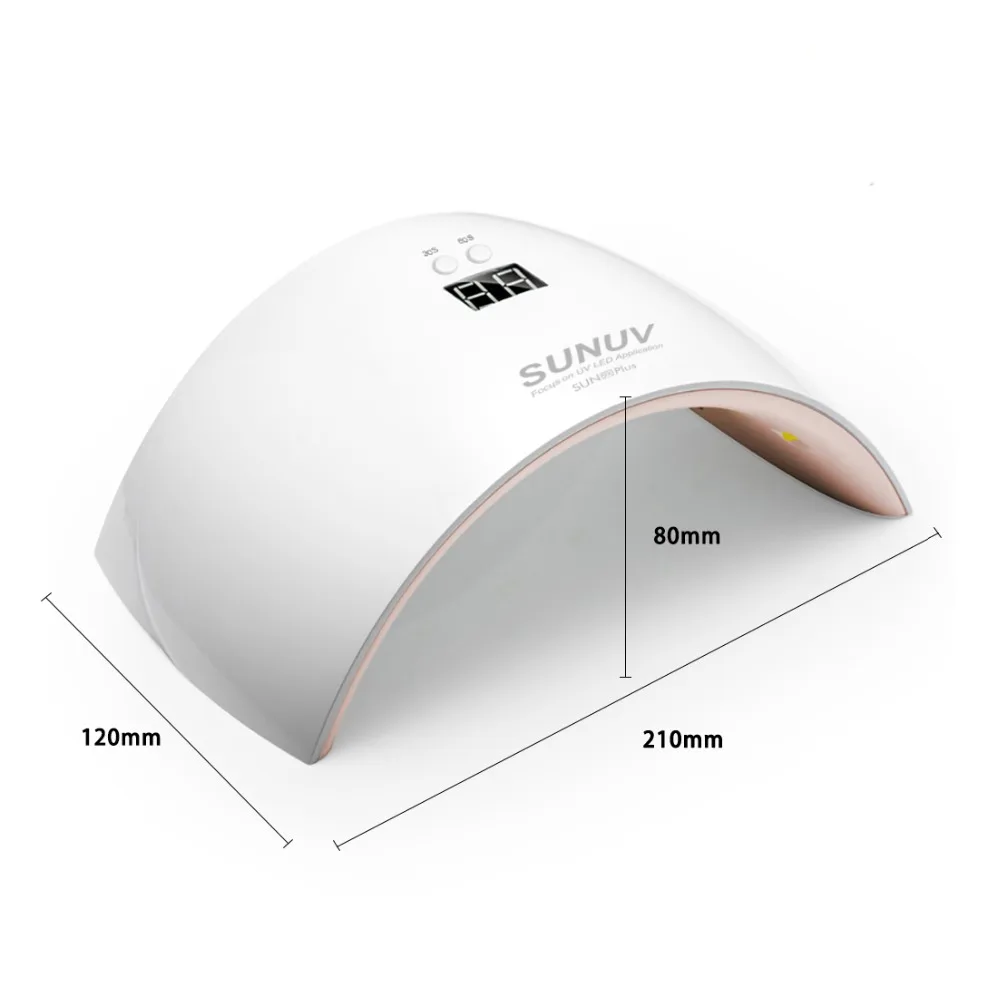 SUNUV SUN9x Plus 36 Вт для УФ геля фотоаппарат инфракрасный датчик таймер набор ногтей