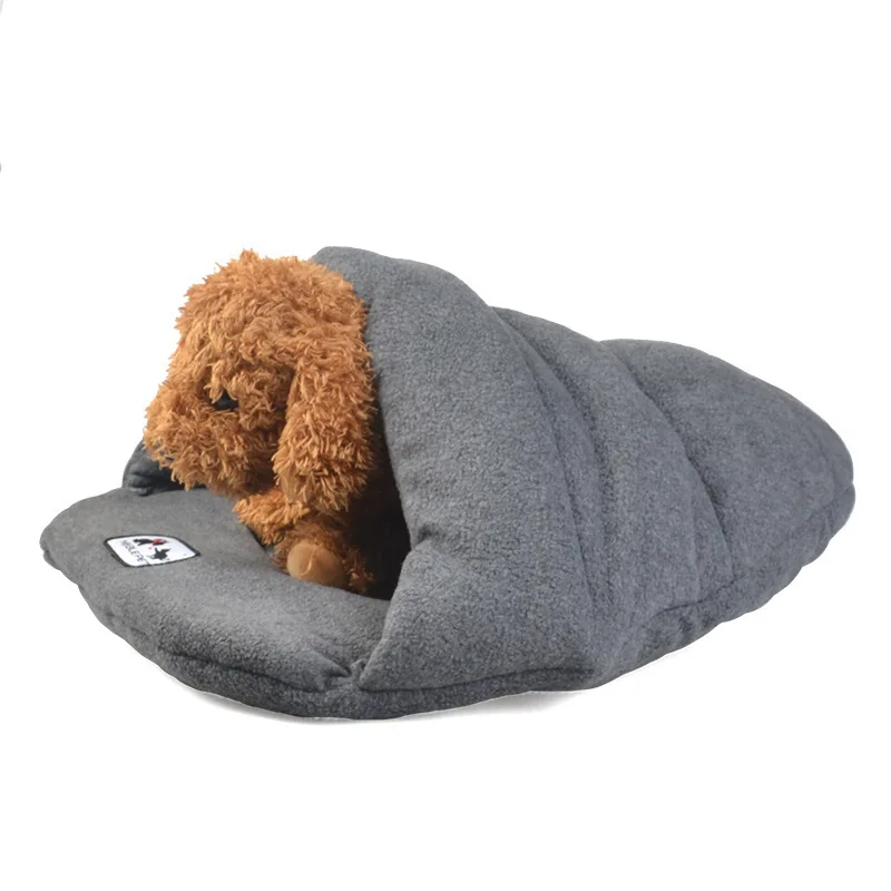 Us 14 25 Cute Slipper Design Soft Fleece Winter Warm Pet Dog Bed Small Cat Sleeping Bag Puppy Cave Beds Very For In Houses Kennels Us 14 25 Cute Slipper Design Soft Fleece Winter Warm Pet Dog Bed Small Cat Sleeping Bag Puppy Cave Beds Very For In Houses Kennels