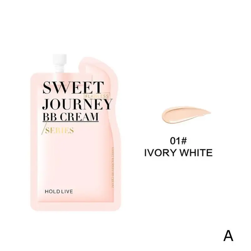 Ivory White Сладкий путешествие идеальное полное покрытие BB Крем Осветляющий цвет кожи консилер изоляция воздушная Подушка BB крем контроль масла - Цвет: Ivory White